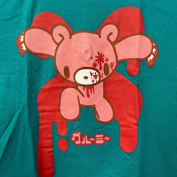 Gloomy The Naughty Grizzly Bloody X T-Shirt Large - Picture 2 of 4